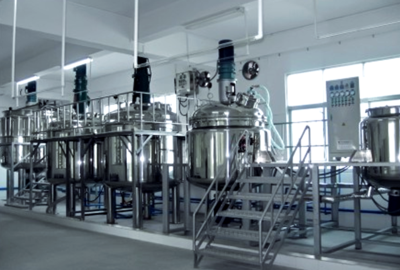 日用化工、化妝品、制藥、食品等行業成套設備